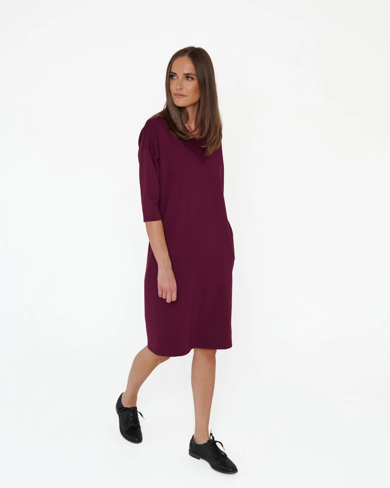Kleita As Comfy As Gets — tumši violeta