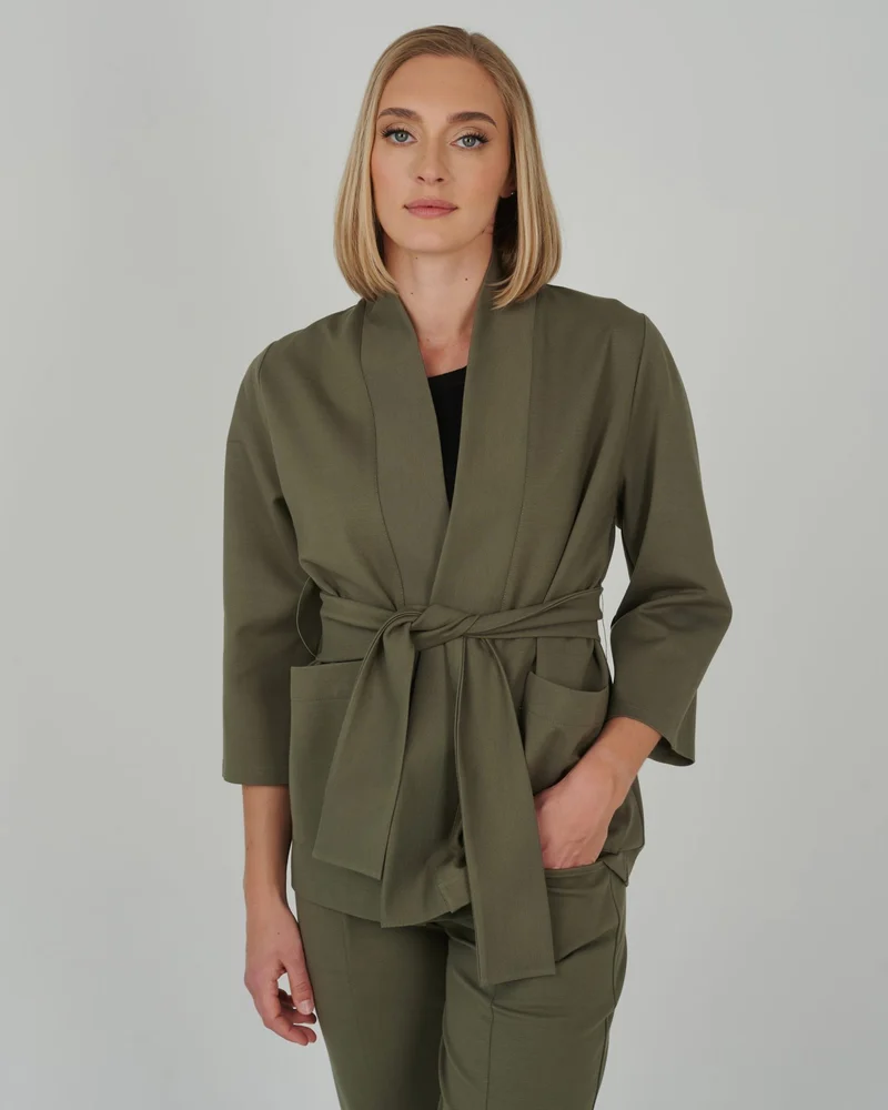 On the Go Jacket in Khaki